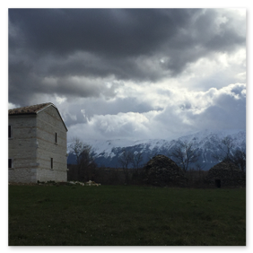 Casa vacanza Pezzelelle - vista monte morrone